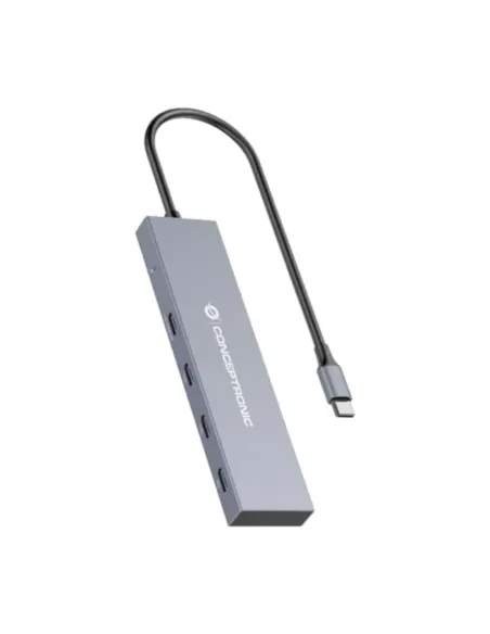 Hub usb tipo c conceptronic hubbies14g 4 x usb tipo c