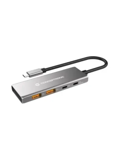 Hub usb tipo c conceptronic hubbies15g 4 puertos
