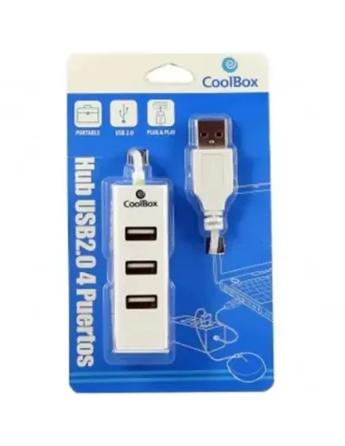 Hub coolbox 4 puertos usb 2.0