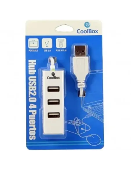 Hub coolbox 4 puertos usb 2.0