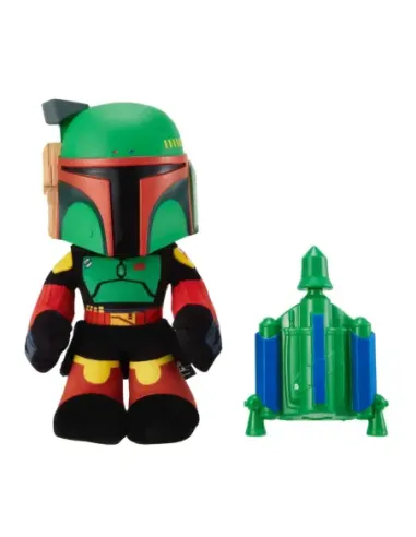 Peluche mattel star wars the book of boba fett boba fett
