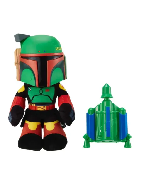 Peluche mattel star wars the book of boba fett boba fett