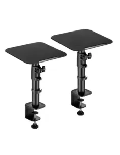 Soportes universales phoenix para altavoces de escritorio - ajustables en altura e inclinación