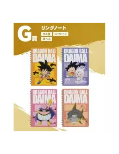 Cuaderno ichiban kuji dragon ball daima premio g 1 unidad aleatoria