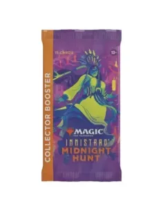 Juego de cartas sobre individual wizards of the coast magic the gathering midnight hunt inglés