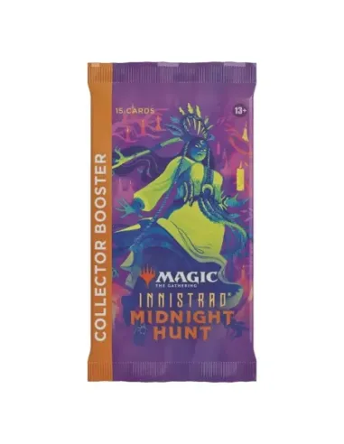 Juego de cartas sobre individual wizards of the coast magic the gathering midnight hunt inglés