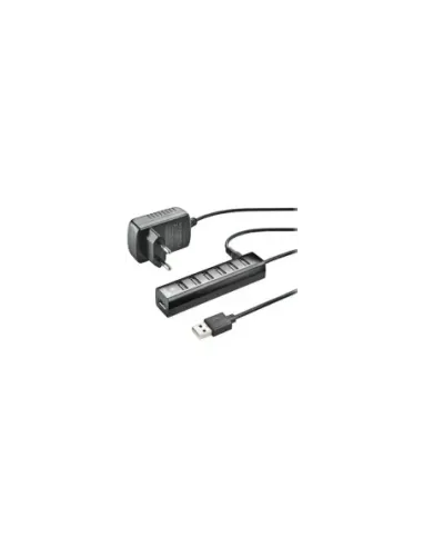 Hub USB 2.0 con Alimentación Externa NGS IHUB7 Tiny/ 7xUSB