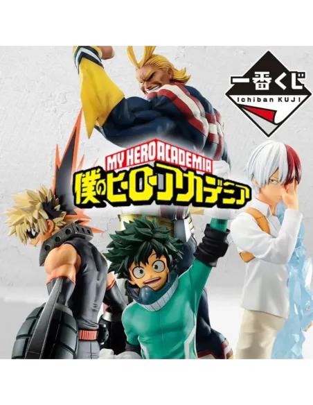 Ichiban kuji banpresto my hero academia begin the hero lote 80 articulos 80 cupones sorpresa