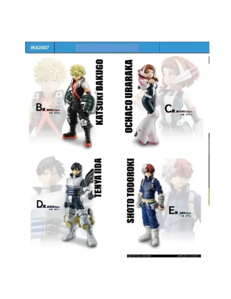 Ichiban kuji banpresto my hero academia mate lote 80 articulos