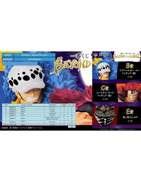 Ichiban kuji one piece beyond the level lote 79 articulos