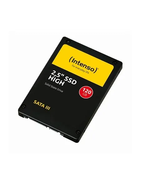 Disco duro interno solido ssd intenso high 120gb 2.5pulgadas sata3