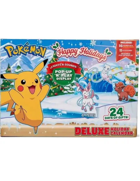 Calendario adviento pokemon deluxe holiday version de - fr - nl