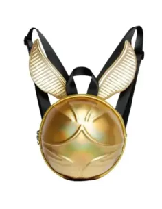 Mochila sphere karactermania harry potter snitch dorada
