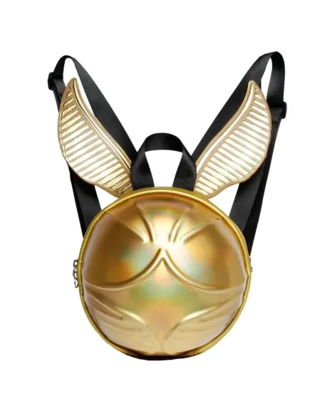 Mochila sphere karactermania harry potter snitch dorada