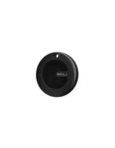 Localizador Leotec EasyTag Dual/ Negro/ Incluye Llavero Blanco