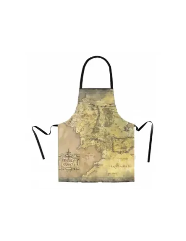 Delantal mapa el señor de los anillos packaging carton