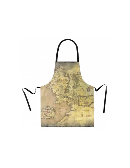 Delantal mapa el señor de los anillos packaging carton