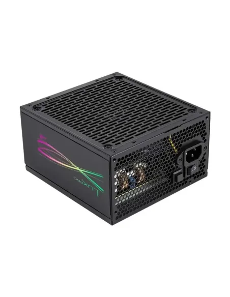 Fuente alimentacion aerocool lux pro rgb gaming atx 650w