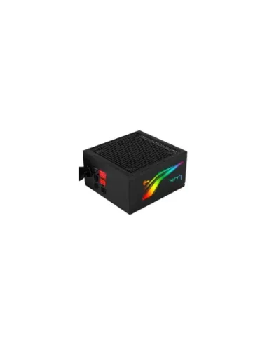 Fuente de Alimentación Aerocool LUX RGB 550M/ 550W/ Ventilador 12cm/ 80 Plus Bronze