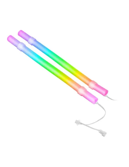 Fundas argb mars gaming para tubos de refrigeracion liquida mca - wt