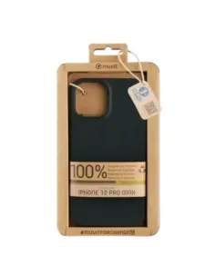 Funda muvit recycletek para apple iphone 12 pro max negra