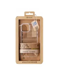 Funda muvit recycletek para apple iphone 13 mini transparente