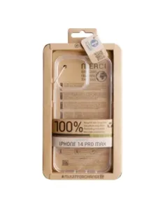 Funda muvit recycletek para apple iphone 14 pro max transparente