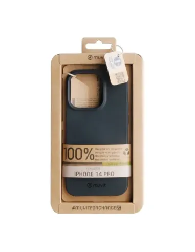 Funda muvit recycletek para apple iphone 14 pro negra
