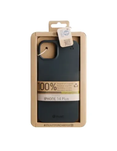 Funda muvit recycletek para apple iphone 14 plus negra