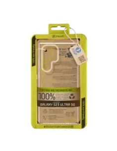 Funda muvit recycletek para samsung galaxy s23 ultra 5g transparente