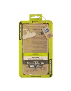 Funda muvit recycletek para samsung galaxy s24 transparente