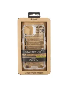 Funda muvit shockproof 2m para apple iphone 13 - 14 transparente
