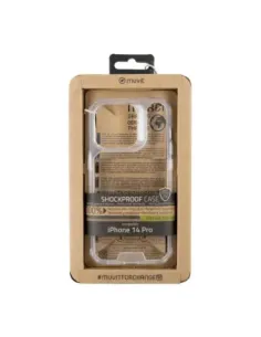 Funda muvit shockproof 2m para apple iphone 14 pro transparente