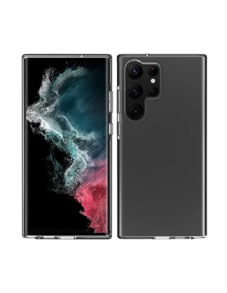 Funda muvit shockproof 2m para samsung galaxy s23 ultra 5g transparente