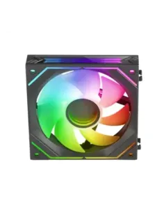 Ventilador mars gaming mflinkfinity 120mm argb negro