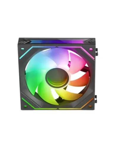 Ventilador mars gaming mflinkfinity 120mm argb negro