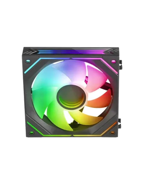 Ventilador mars gaming mflinkfinity 120mm argb negro
