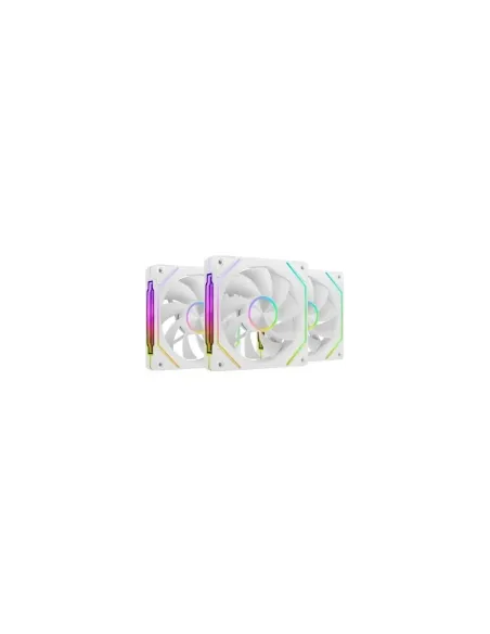 Pack 3 Ventiladores Invertidos Mars Gaming MF-LINKFINITYKIT2R/ 12cm/ ARGB/ Blancos
