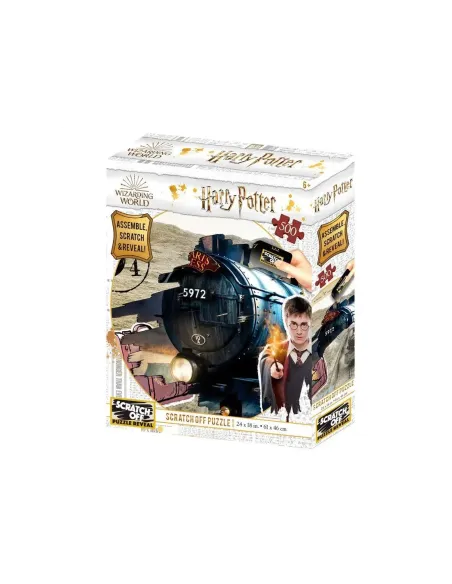 Puzzle para rascar harry potter hogwarts express 500 piezas