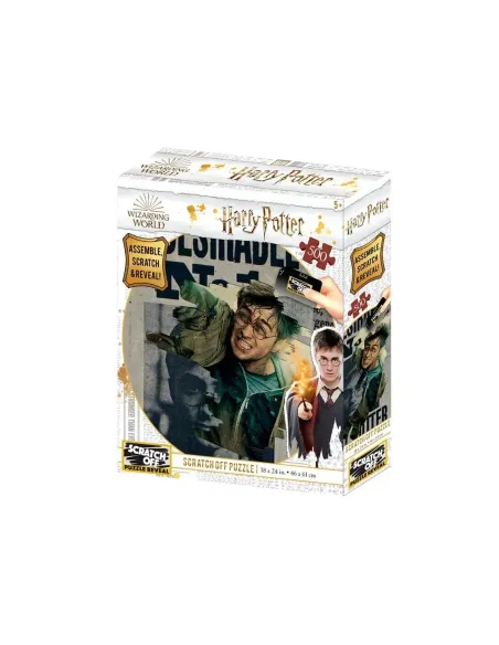 Puzzle para rascar harry potter carteles wanted se busca 500 piezas