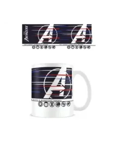 Taza de desayuno pyramid marvel avengers los vengadores logo