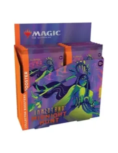 Juego de cartas collector booster wizards of the coast magic the gathering midnight hunt 12 sobres ingles