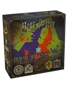 Puzzle the noble collection harry potter callejon diagon simbolos & logos tiendas 1000 piezas