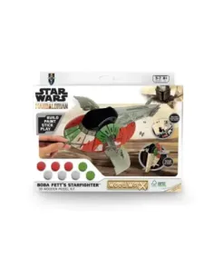 Replica madera para pintar woodwork star wars bobba fett slave 1