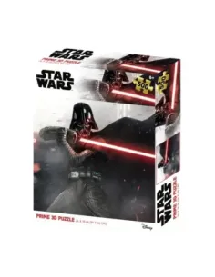 Puzle lenticular prime 3d star wars darth vader pose pelea 500 piezas
