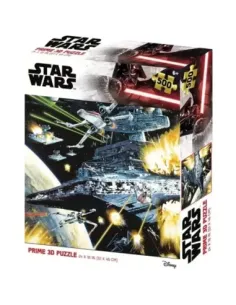 Puzle lenticular prime 3d star wars destructor estelar 500 piezas