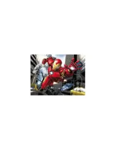 Puzzle lenticular prime 3d marvel iron - man 500 piezas