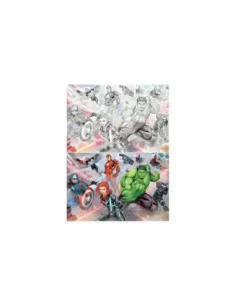 Puzzle para rascar prime 3d marvel 150 piezas