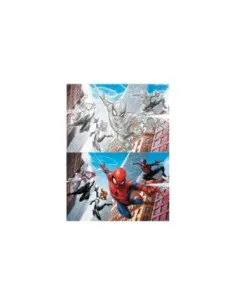 Puzzle para rascar prime 3d marvel multi universo 150 piezas