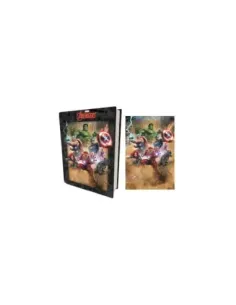 Puzzle libro lenticular prime 3d marvel vengadores originales